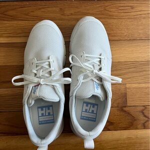 Helly Hansen Cream Mesh Athletic Sneakers